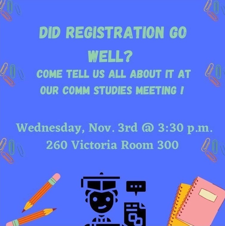 RowanCSC's tweet image. This meeting will be about how registration went and going forward with our club next semester. Can&apos;t wait to see you all there!