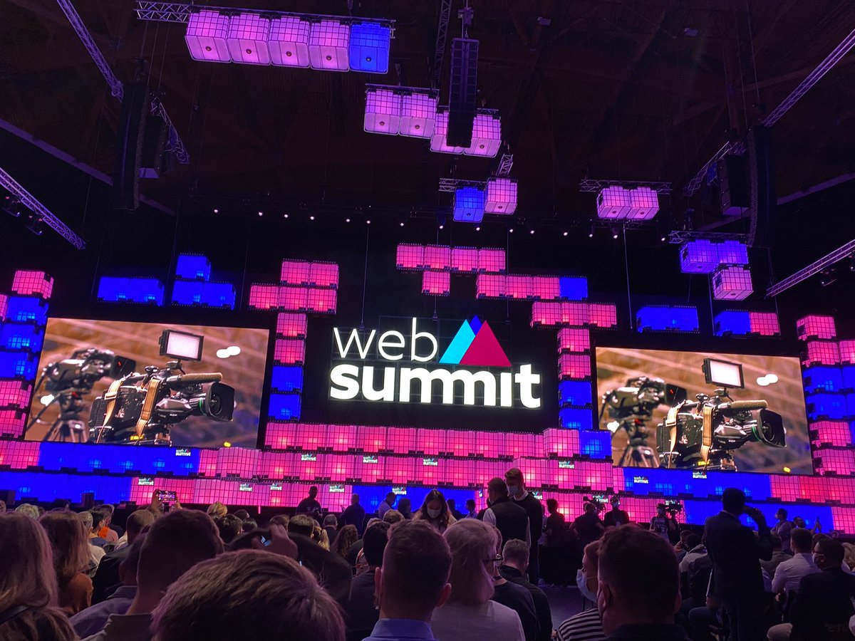 Juancmselma's tweet photo. Arrancando el primer día de #WebSummit2021 con el equipo de @atribusES @WebSummit #atribus #escucha #internet #Tecnologia #startups https://t.co/oCa61Q5wnv