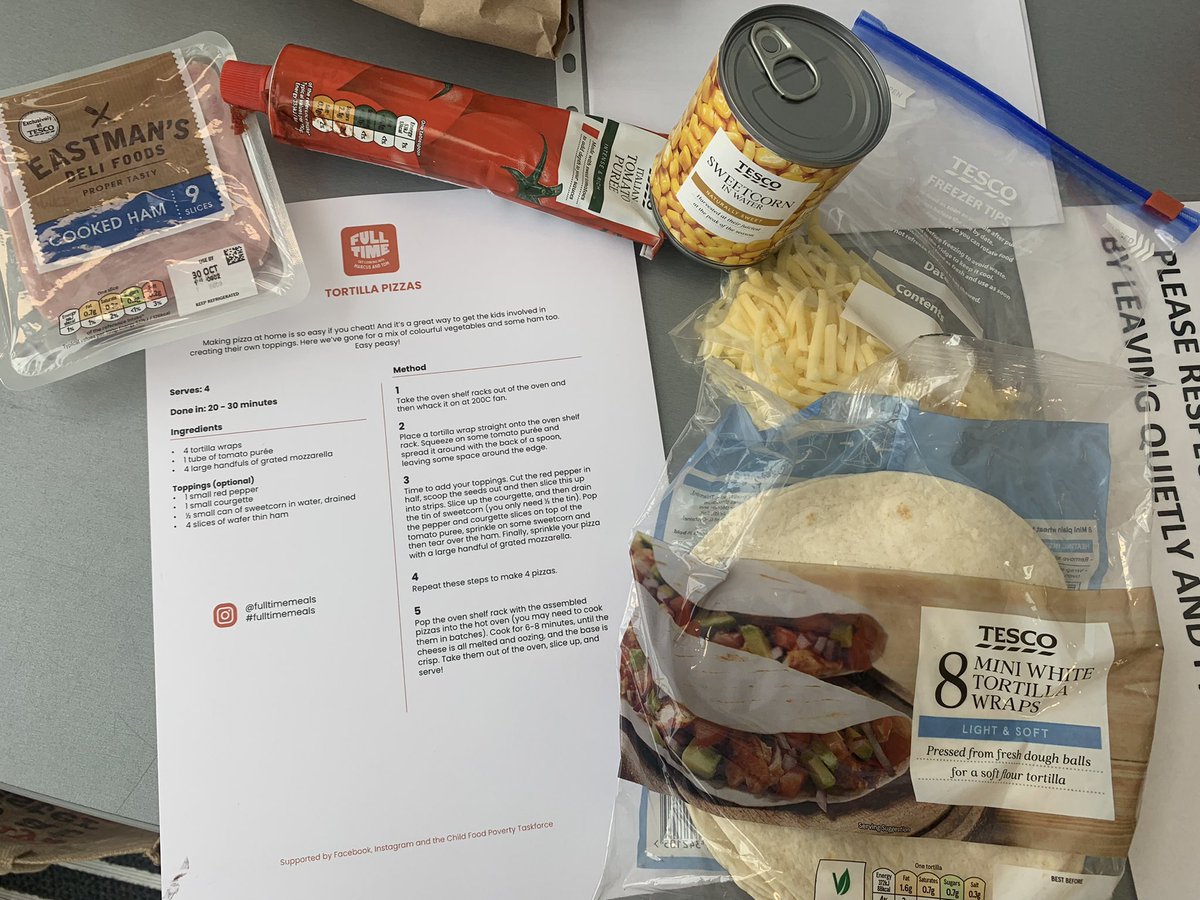 MollysGift6's tweet photo. 🏠 HALF - TERM HOME FOOD ACTIVITY TASK 🦋

Inspired by #HAF2021 during our Oct camp we provided family’s with the ingredients to make a healthy tortilla pizza at home thanks to a recipe from @fulltimemeals 👏🏻

Amazing to see healthy activity’s transferring into family’s homes 🦋 https://t.co/S2kLsmBW78