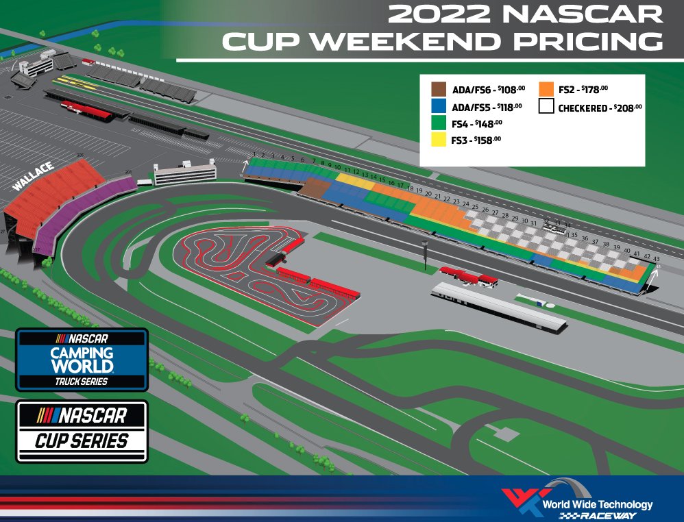 Wwt Raceway Track View Nascar Race Tracks Country Map Nascarman On X: