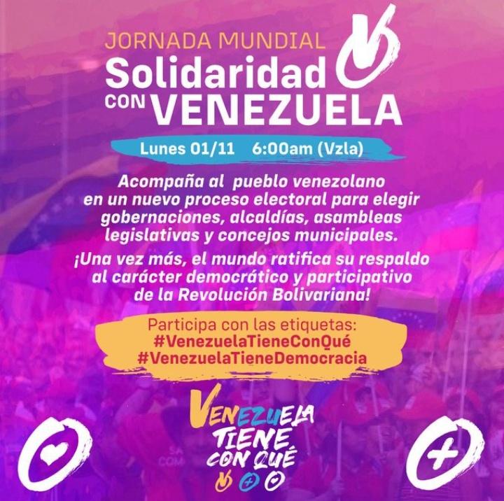 #VenezuelaTieneConQué
#VenezuelaTieneDemocracia