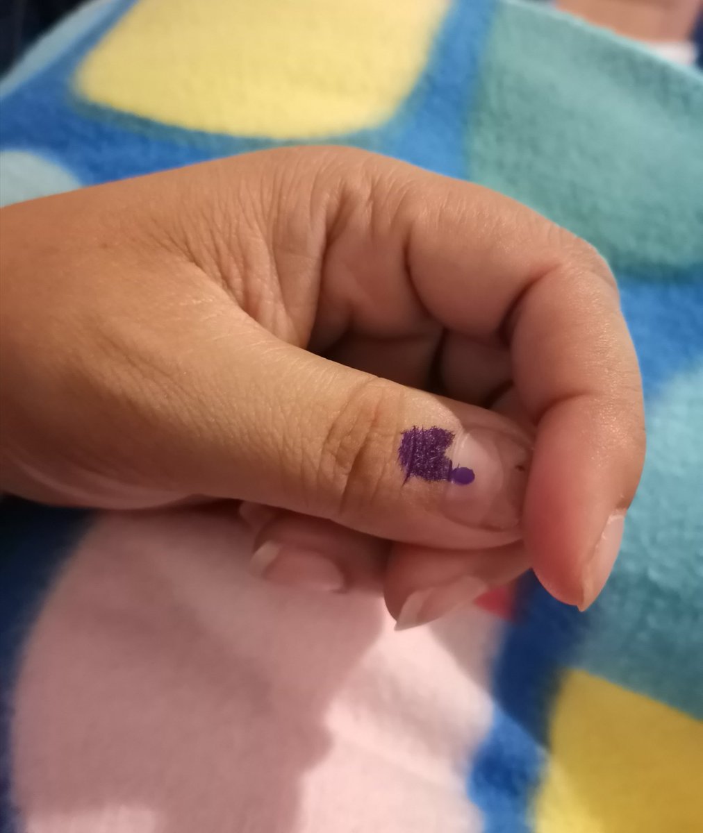 ThatLani's tweet photo. I wasn't aware there's a colouring in competition at the voting booth nie 😑 #reallynow #isitnecessary https://t.co/NCmOrx8jzR
