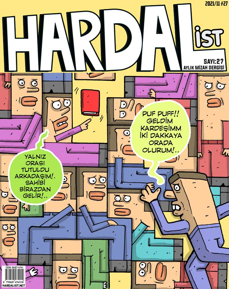 hardalistdergi's tweet photo. 🚀Yeni sayı yayında!😉😆 

📢Kasım 2021 - #Hardalist #Mizah #Dergi sinin 2️⃣7️⃣. Sayısı yayında!😎 

Dergi linkini de şuraya koyalım👇

https://t.co/8sZVXnws3M 

#karikatürist #cartoon #cartoonist #mizah #mizahdergisi #kasım #hardalistdergi #dergi #digital #komik https://t.co/Rx4JOlQbS4