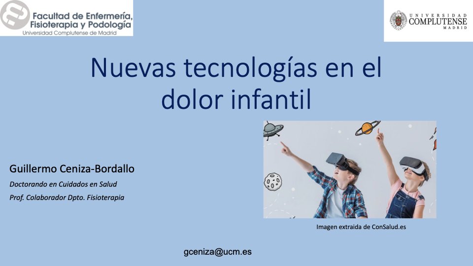 guilleceniza's tweet photo. 💬 Empezamos con las prácticas de "Nuevas tecnologías en fisioterapia" en @FacultadEFP_UCM. Entre otras conociendo las aportaciones de las nuevas tecnologías en el #DolorInfantil. Una herramienta más para mejorar la práctica clínica 👶 https://t.co/wvxqQvOFyG