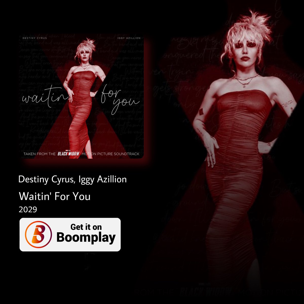 IggyAziIIion's tweet photo. Get #WaitinForYou🕷 by @DestinyCMusic &amp; me on Boomplay now. https://t.co/gUeBby8tmC