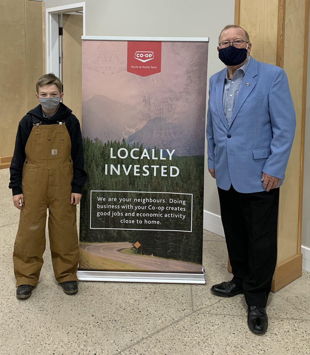 What a pleasure it was to reconnect with my friend  Lucas Bieganski from the <a href="/4H/">4-H</a> Carberry Beef Club last week!  
<a href="/4HManitoba/">4-H Manitoba</a>