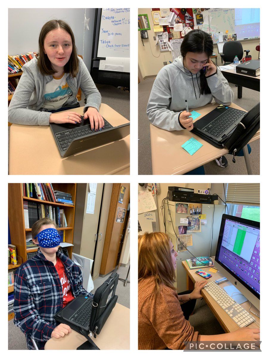 AHS Journalists bringing the news to your screen!