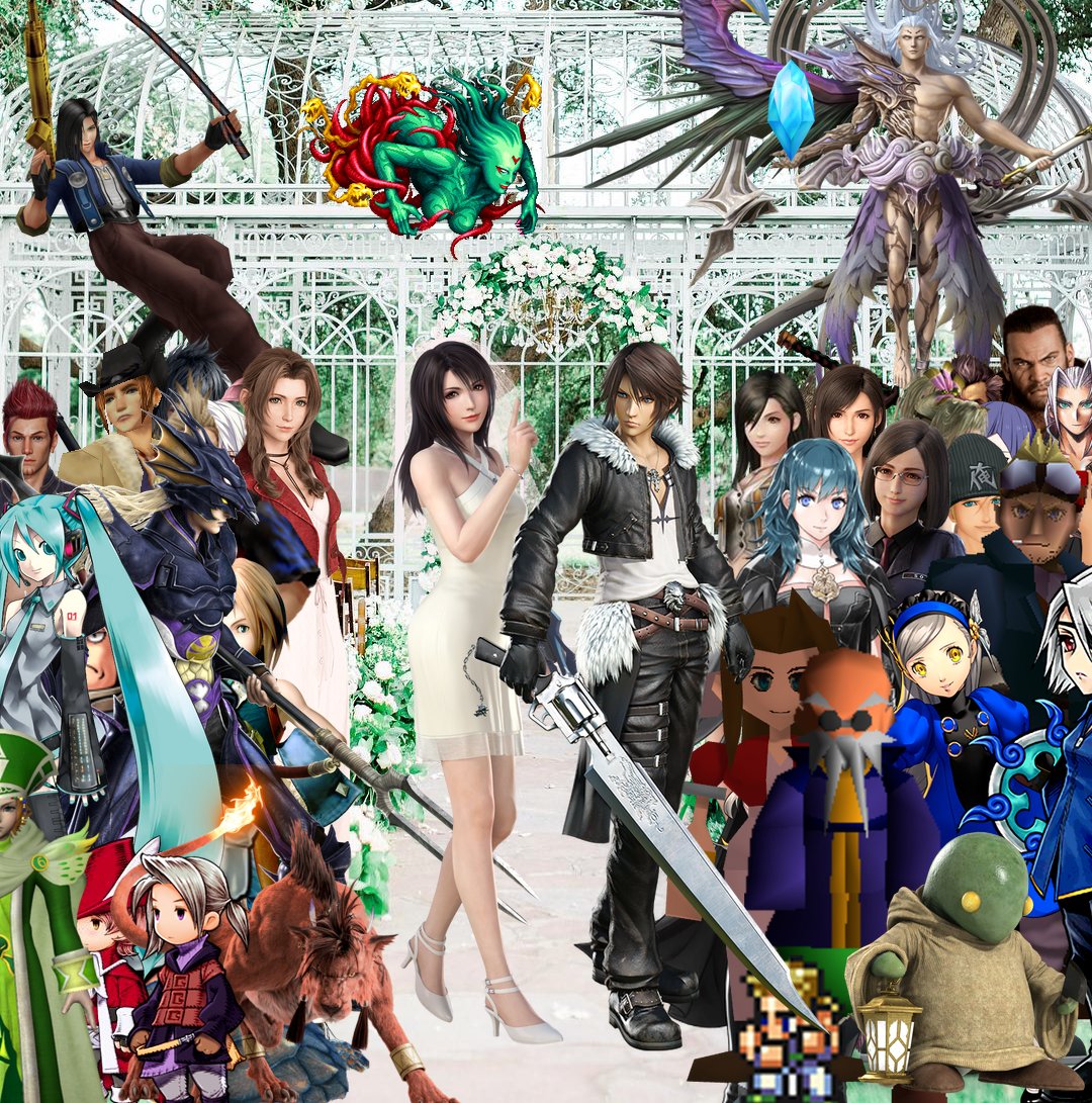 GamerRinoa's tweet photo. I just got Gamer canonically married to @GamerLeonheart :) https://t.co/nEBGN7mQWR