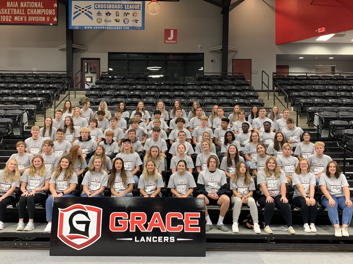WawaseeAthletic's tweet photo. Great day and terrific opportunity for some of our Warrior Athletes at the NLC Sportsmanship Summit! 
How are you going to be a better Leader?
Thank you @GraceLancers for hosting this event! https://t.co/9SYHquoW3T