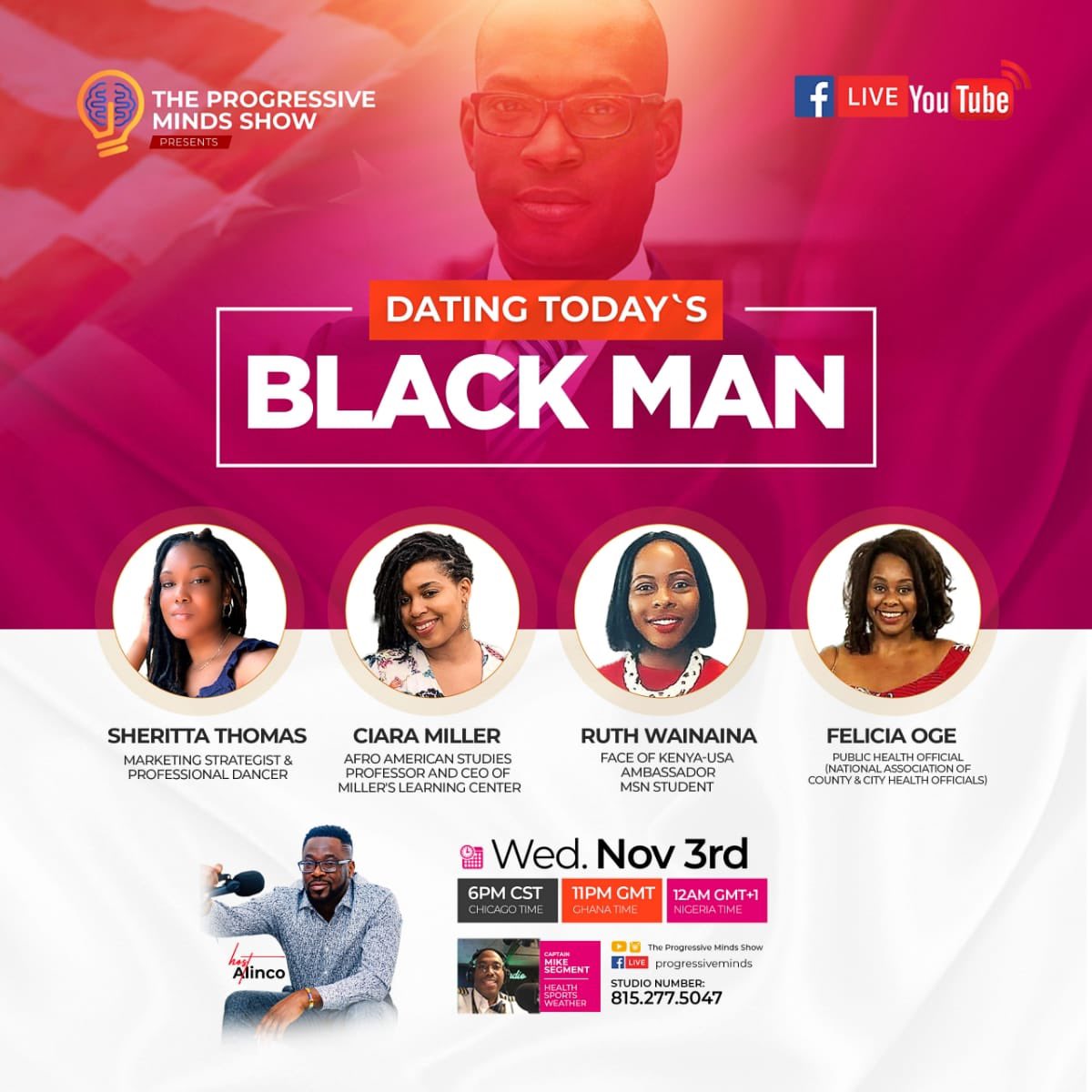 MindsShow's tweet image. A reminder of Wednesday’s show. Make a date with us and share with friends . Join in the conversation as we hear the perspective of women on dating today’s educated black man. #dating #men #datingworld #educatedqueen