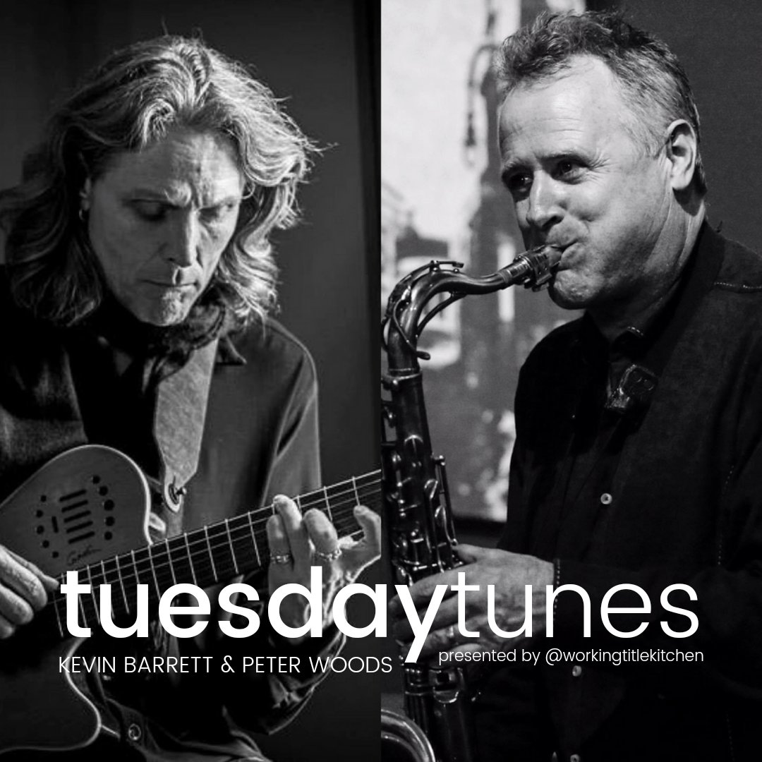 Rythm that can take you from casually bopping around to intense passion in a blink of an eye? JAZZ. Can't wait for tomorrow night with <a href="/kevinBarrett/">Kevin Barrett</a> &amp; @petewoodsax - JOIN US in the Chapel from 7pm-10pm