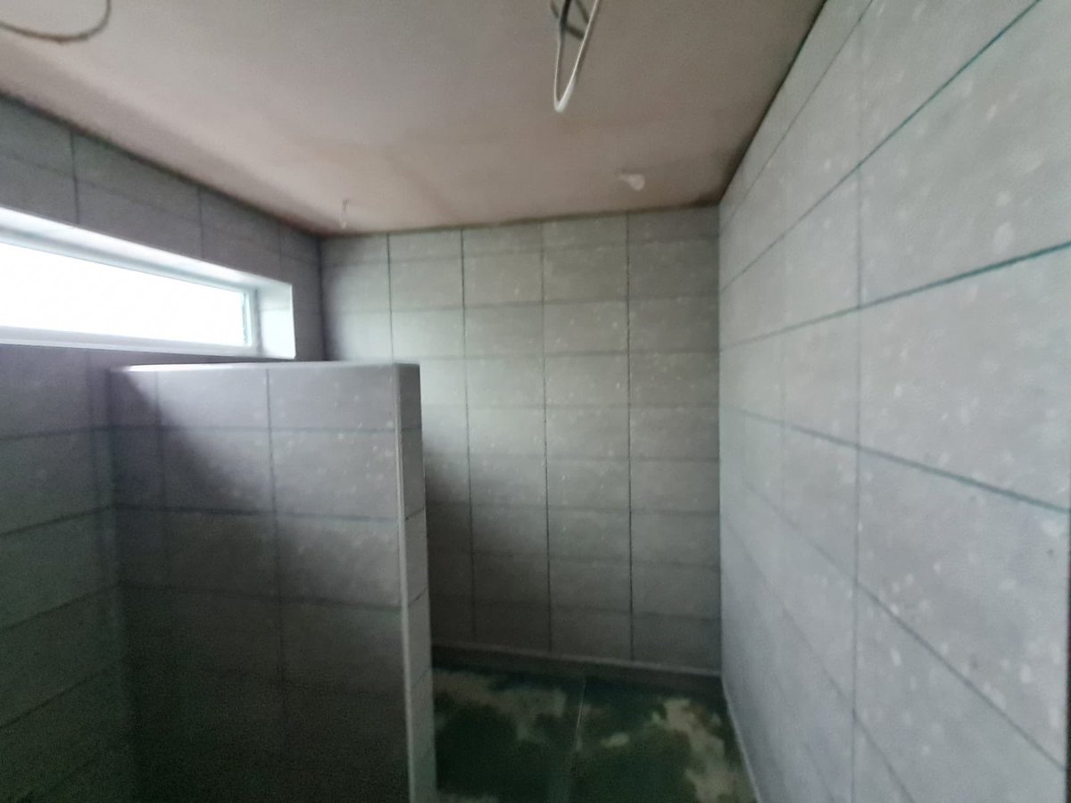 RollingMegan's tweet photo. Tiles in my  new bathroom .. a twist on that classic song by The Police. #lookinggood #projectrenovation https://t.co/n8Ak1N9lI4