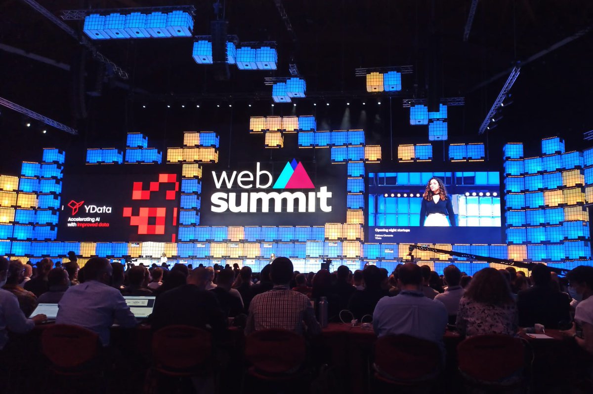 #WebSummit kicked-off! Great opening pitches for this 2021 edition. In case you missed our presentation, you can find us around the days of the summit or meet us this Thursday, in pavilion 4, at booth A-631
