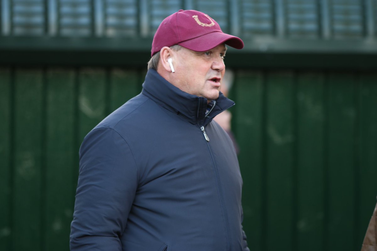 Goffs1866's tweet photo. Young trainer Gearoid Brouder went to €100,000 for Eagle’s Flight from @MHalfordRacing in today’s Autumn HIT Sale 🤝
#PackedWithPotential https://t.co/hQ1YvBdAVX