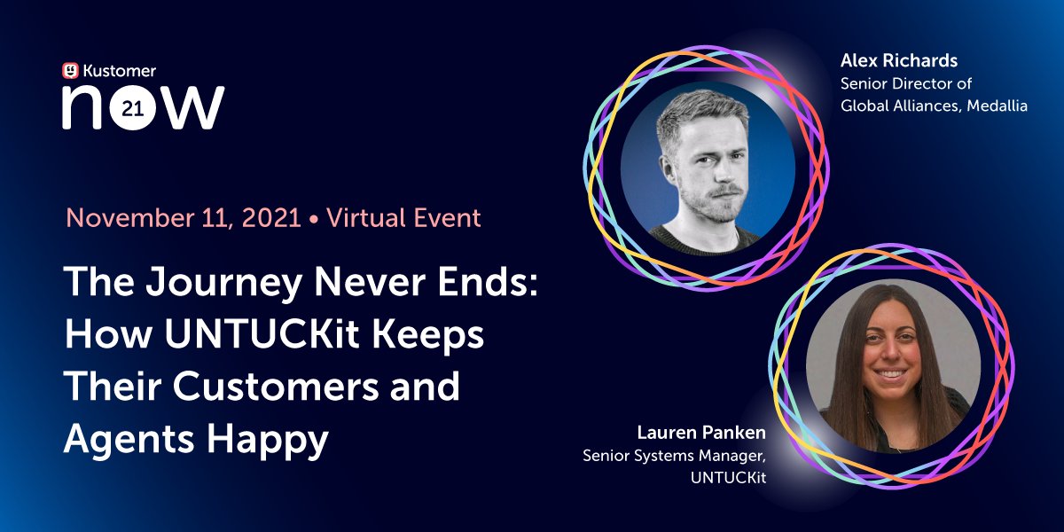 cxinsider's tweet photo. Join @StellaConnect and @Kustomer at #KustomerNOW! We'll be discussing how futuristic brands like @UNTUCKit have disrupted their space and created an out of this world (#CX) customer experience. Register NOW: https://t.co/OtHP1rawcB https://t.co/LX1UxocmGv