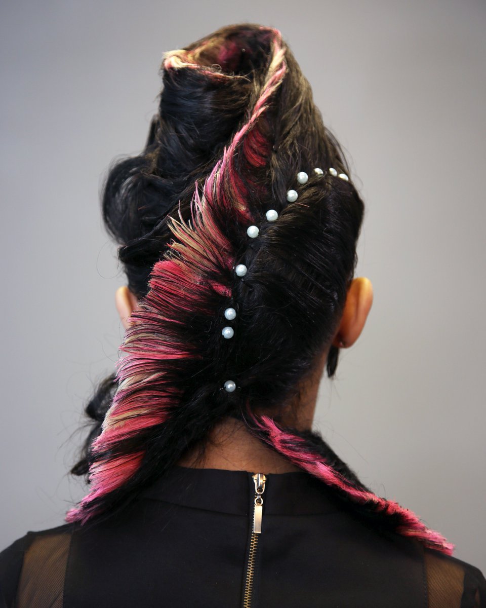 LAZAROS - WEEK TWO "RETRO" WINNER! <a href="/prolovehair/">proloveafrica</a> snagged last night's <a href="/SABC3/">S3</a> #ACutAboveTheRest winner-title. Go off, Loverboy! (Model: Britney Krüll)