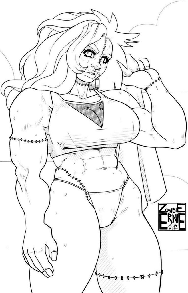 #MuscleGirlMonday with some Franz repostan ~ 