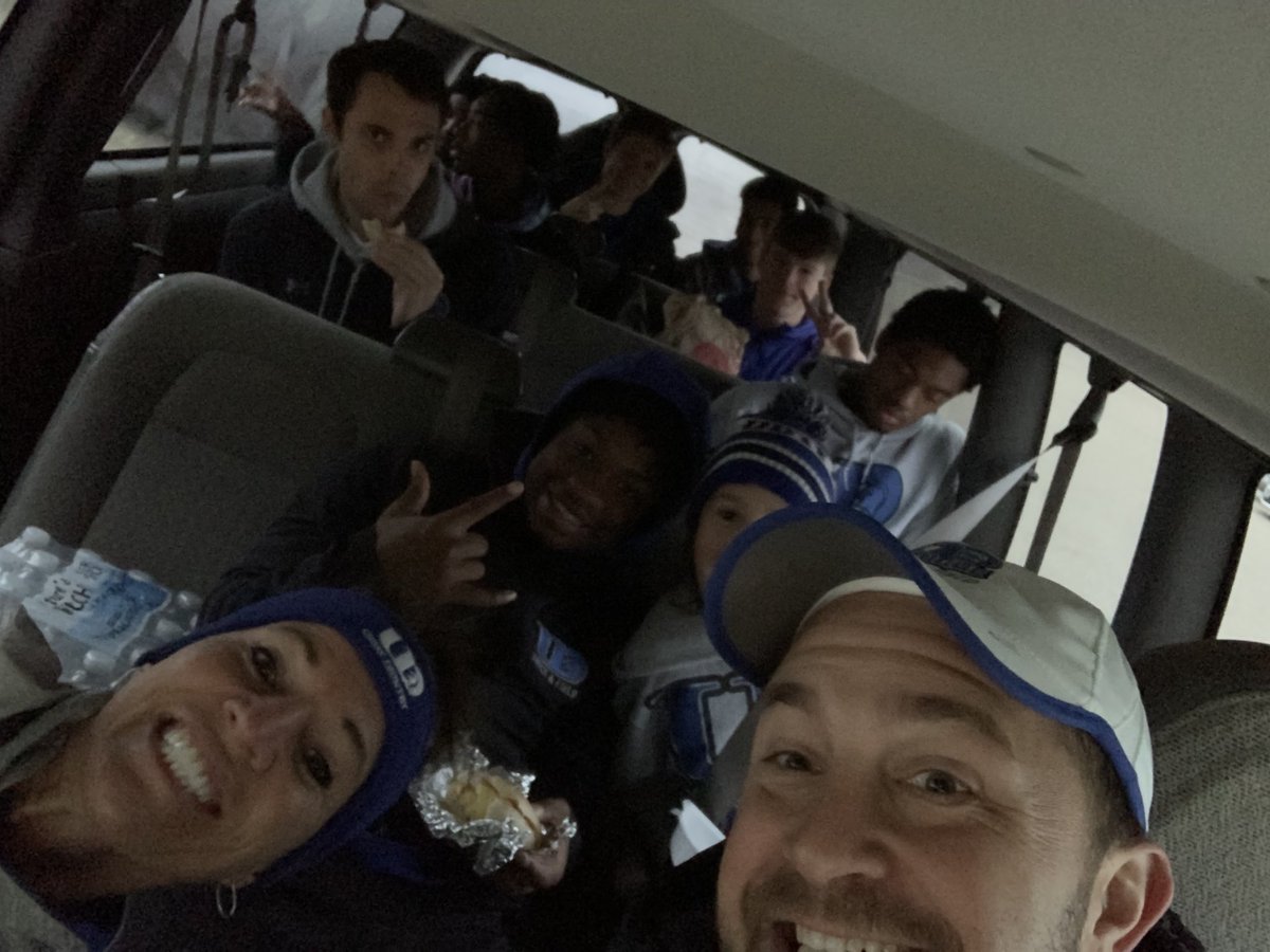 CoachGunny's tweet photo. Still beaming with gratitude and pride for this crew that committed their Saturday to training AND being great teammates. They took their workout 2 hours away so they could cheer on the XC crew at the conference meet.
#SQUADetermined
#UDTFXCommitted https://t.co/lqnKb0ECEd
