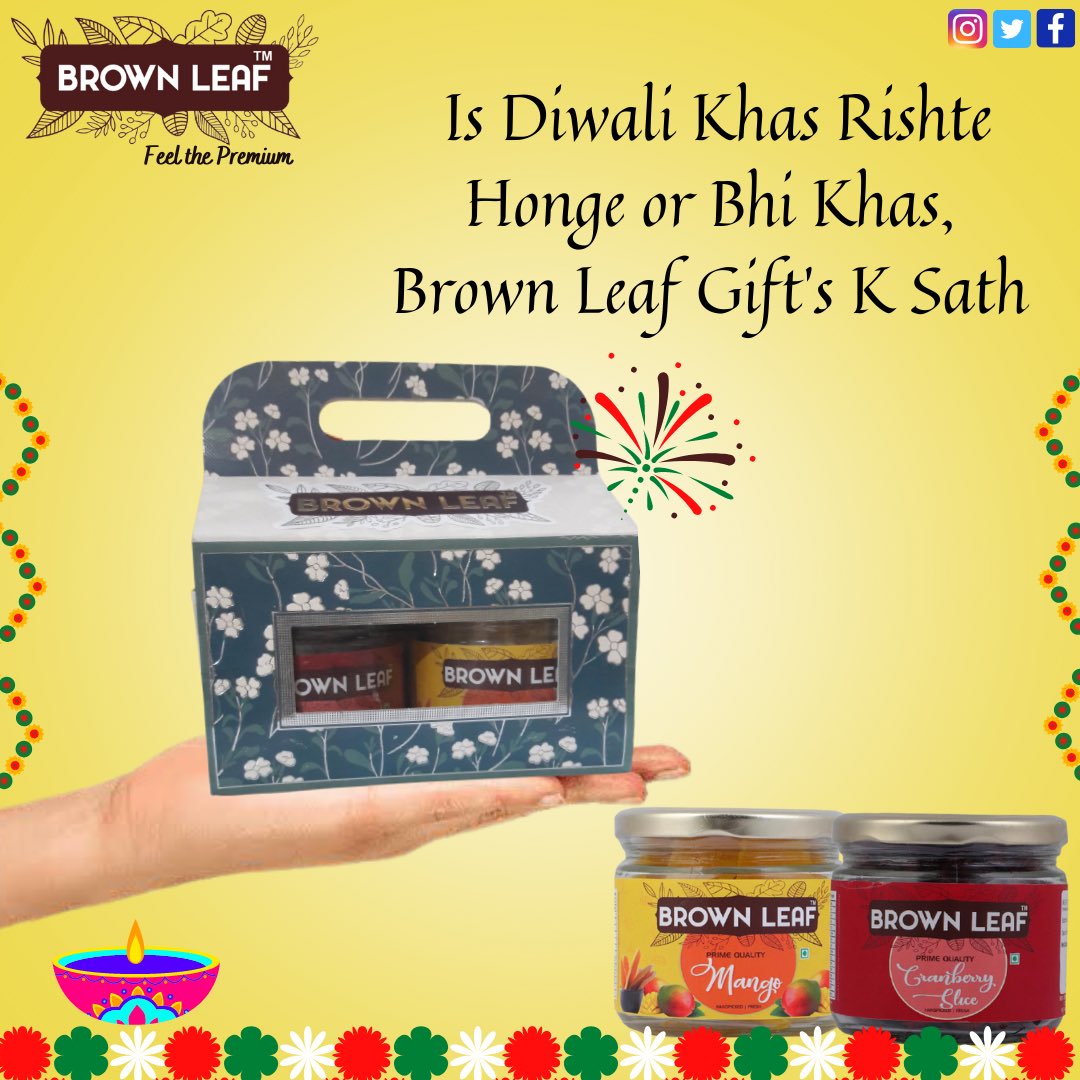 SmartFamily4U's tweet photo. Premium Rishton k liye Premium Gifts Pack. Apno ko dijiye Premium ehsaas.
.
#brownleaf #feelthepremium #gifts #diwali #productivity https://t.co/OL8O0uQofd