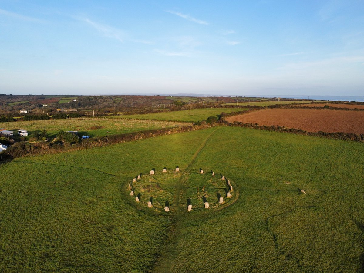 The Merry Maidens stone circle has been used for rituals for thousands of years. However, local legends about it are much more modern. More here: youtu.be/dNCdM3fxtl0 #MythologyMonday