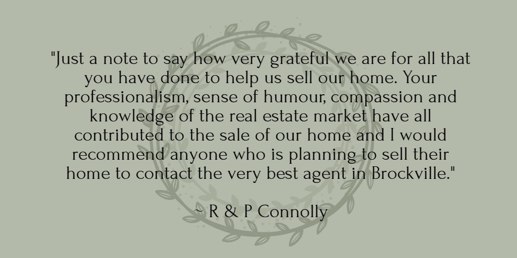 It warms our heart to hear from our client-family
It was an absolute pleasure working with you R&amp;P and we are thrilled for your next journey. Thank you for allowing us to be a part of this chapter.
#testimonials  #clientfamily #RealEstate #XBR #Brockville #1000Islands #KearyTeam