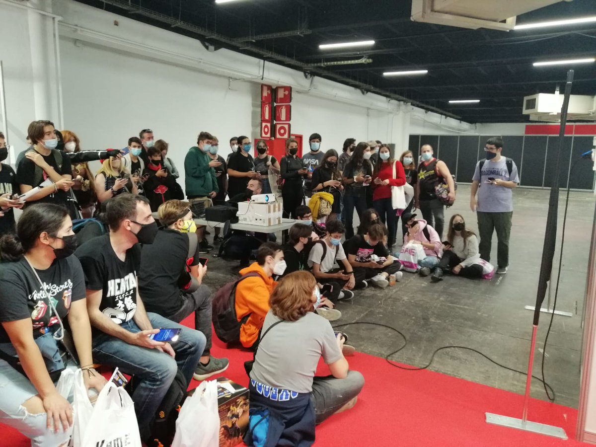 CEObcn's tweet photo. Muchisimas gracias a todos por pasaros por nuestro stand del MANGA BCN 2021 y participar en nuestras actividades (talleres de manualidades japonesas y nuestro Kahoot, con premios cedidos de parte de @Frikers1 ) 🥳🥳🥳👺✂️

¡¡...y en especial a @cerclemilenari
y a @AulaManga 😁👍🏼 https://t.co/xdPALESzQ2