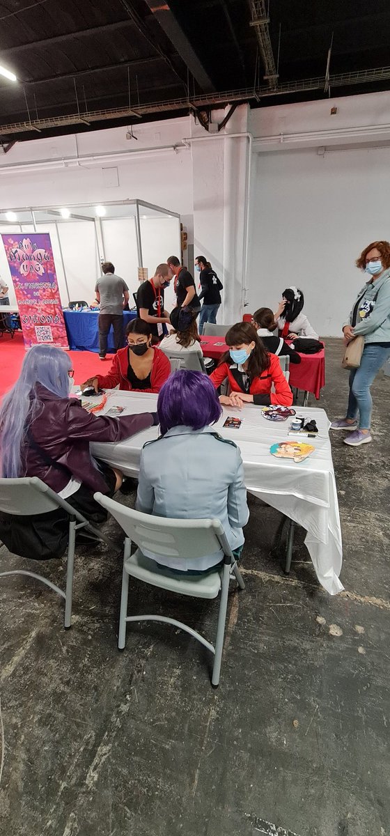 CEObcn's tweet photo. Muchisimas gracias a todos por pasaros por nuestro stand del MANGA BCN 2021 y participar en nuestras actividades (talleres de manualidades japonesas y nuestro Kahoot, con premios cedidos de parte de @Frikers1 ) 🥳🥳🥳👺✂️

¡¡...y en especial a @cerclemilenari
y a @AulaManga 😁👍🏼 https://t.co/xdPALESzQ2