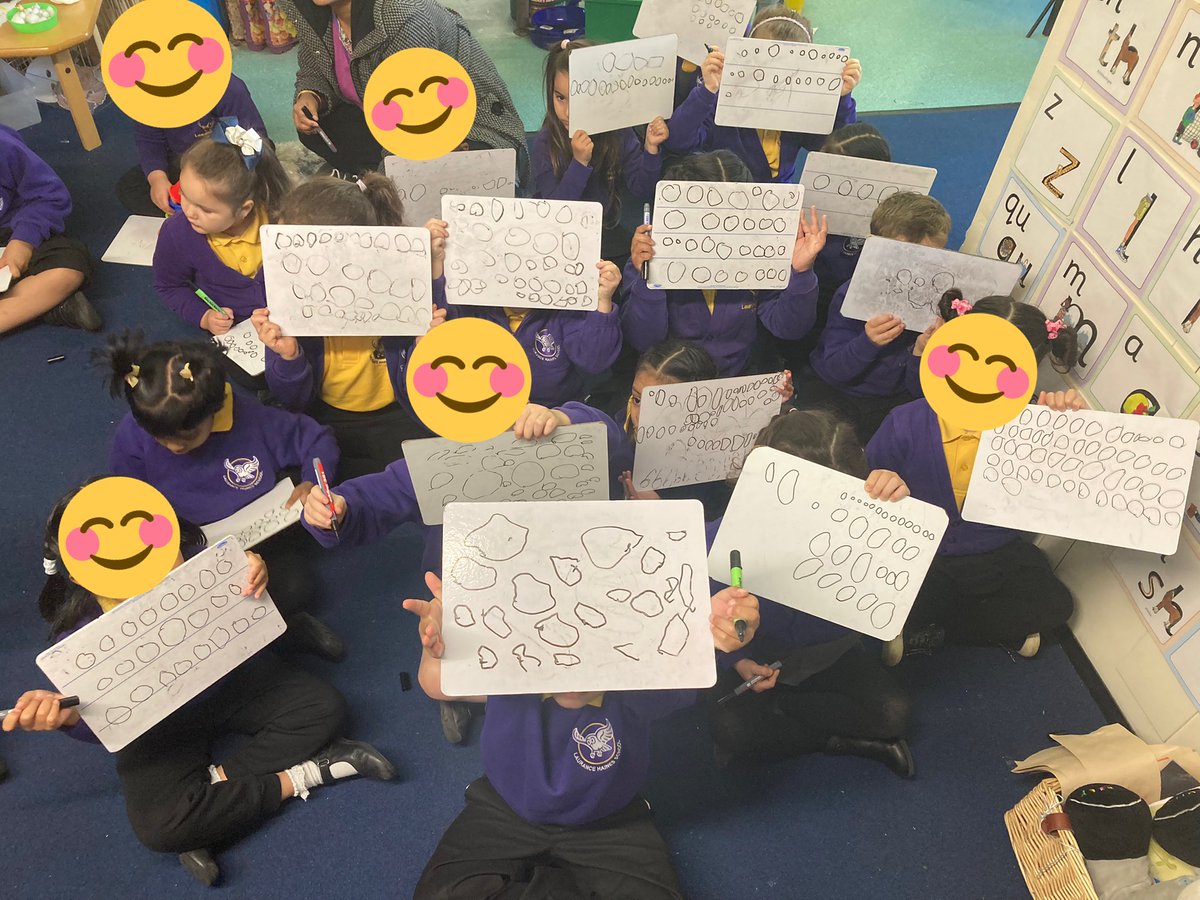 MissSmartLHS's tweet photo. During RWI we were practising our Os ‘all around the orange’ 🍊 @HeadLHS https://t.co/hEKUMiEi8F