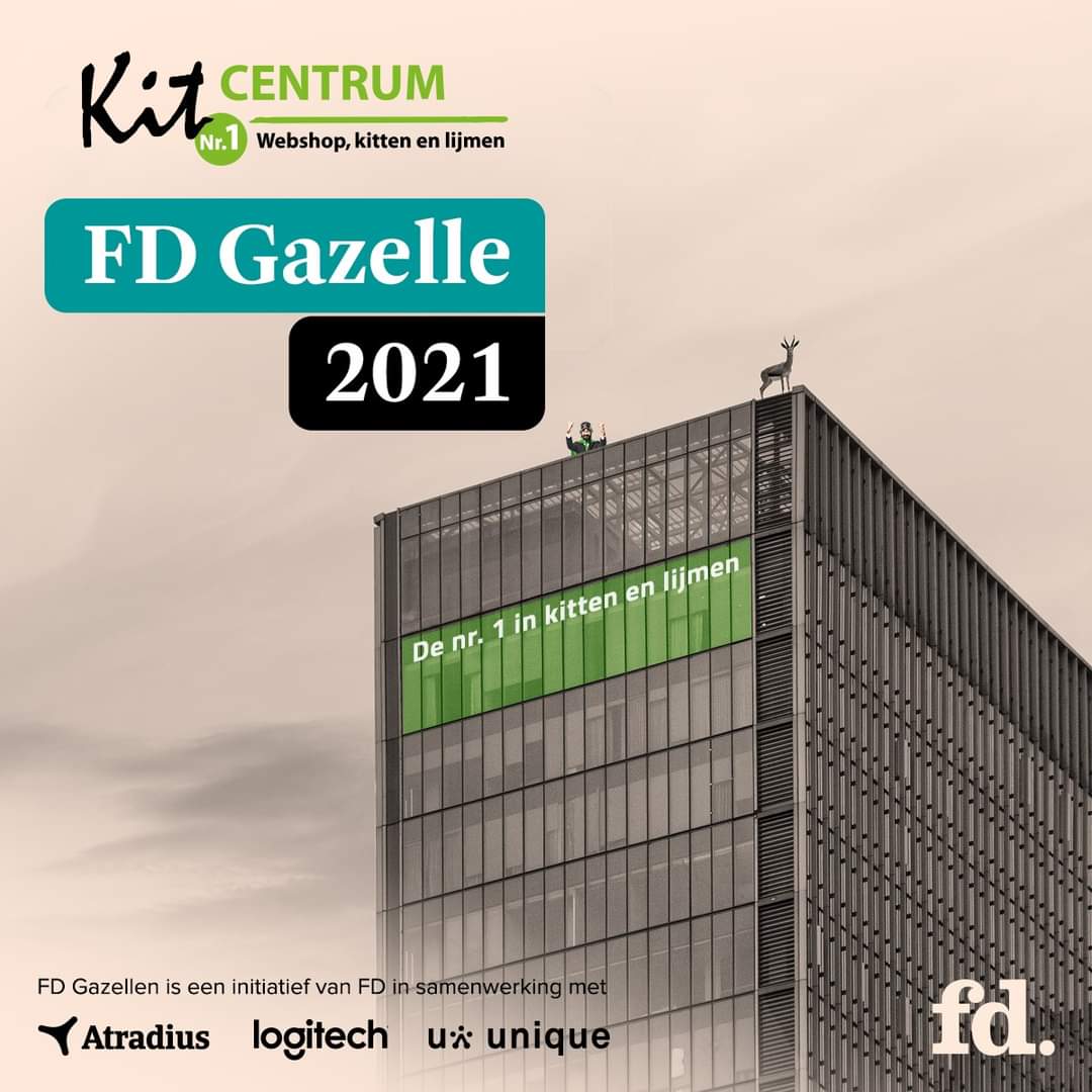 Kitcentrum's tweet photo. Ons geweldige team heeft wederom een fantastische prestatie neergezet!
In de regio Oost en categorie middel zijn we #FDgazelle 2021 en behoren tot de snelst groeiende bedrijven van Nederland #Nr1 https://t.co/iArqCG7iQ6