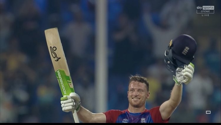 Harv366's tweet photo. Was the innings as good as the smile???? @josbuttler , a special talent. @englandcricket greatest ever one day player, no question!!! #skill #experience #patience #knowhow https://t.co/3cAT3egSoi