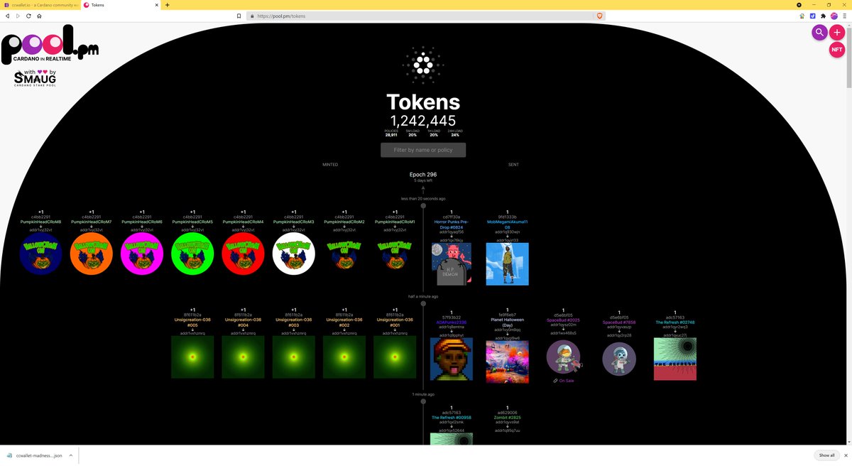 IFFinance's tweet photo. We are offering FOR SALE the #HALLOWCRoMCON  #NFT's from @MadnessComic. We reduced their price to 3 ADA (or equivalent). You can pay in ADA, ALGO, BNB Binance Coin, BTC, DOGE, ETH, LTC, OMI, Harmony ONE, SOL, XRP, USDC, USDT (ERC20) &amp; VET to: intensefinance.crypto #FIRESALE https://t.co/CAUQNVia04