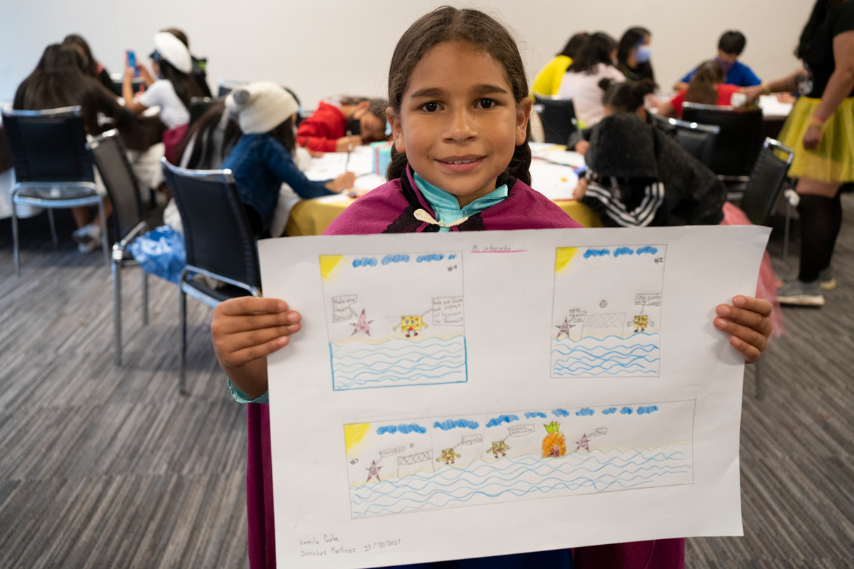 powerofpriya's tweet photo. Remarkable #comic book creation workshop in #bogota with children from @ninasdeluz and survivors from @OrgNataliaPonce . #powerofpriya #CDAF
@PartnersAmerica @CultureAtState @midbo_doc @USEmbassyBogota https://t.co/r5XYv8dtQ7