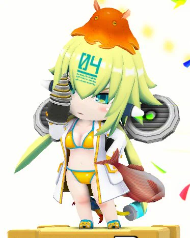 メンダコがよく似合うエメラさん🐙🤖 