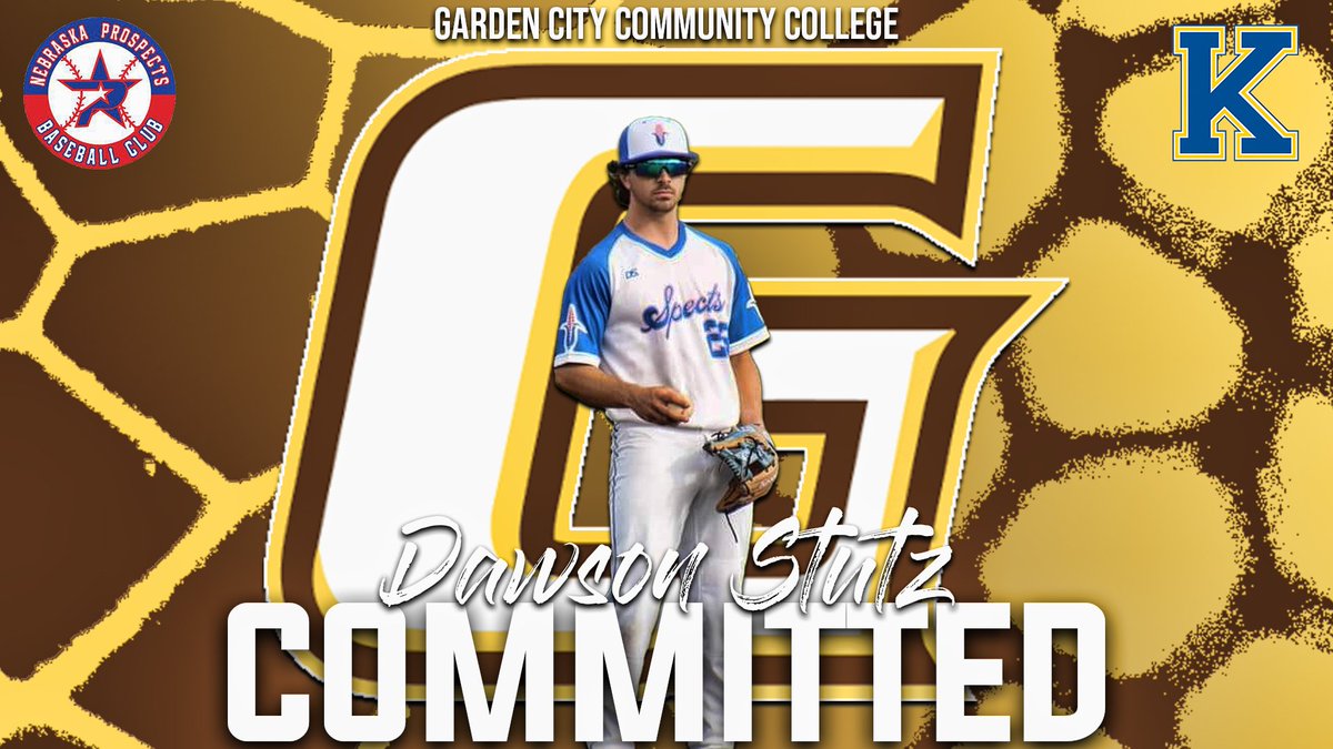 DawsonStutz's tweet photo. I am excited to announce that I will be continuing my baseball and academic career at Garden City Community College! Thank you to all my family, coaches, and teammates who have helped me along the way! @Busterbaseball @UNKCoach47 @CNebraskaBA @Prospects_NE @BaseballKearney https://t.co/QEVL4vmE7d