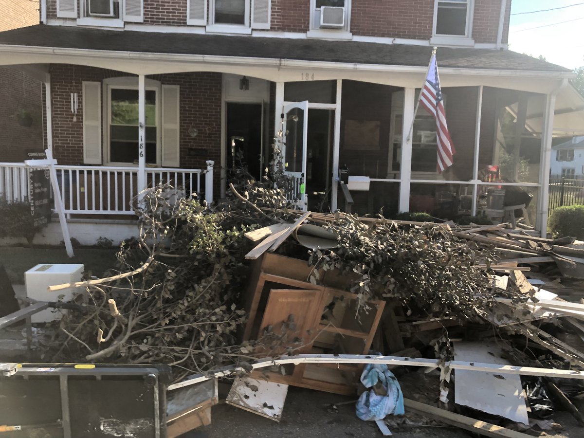 OpenHearthInc's tweet photo. We're proud to be helping residents cope with the devastation from Hurricane Ida. Two months later, over 150 homes in Mont Clare and Port Providence are still uninhabitable. Open Hearth is grateful for a $300,000 grant from the Phoenixville Community Health Foundation to help. https://t.co/mh3thQC9nJ