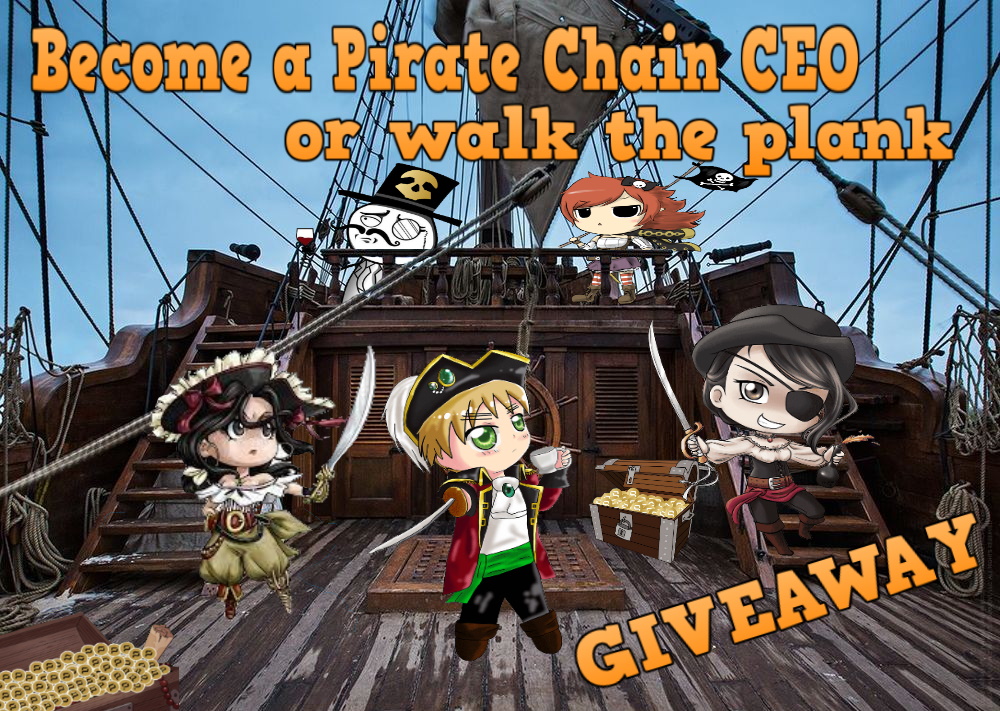 PFriggens's tweet photo. Become a Pirate Chain CEO or walk the plank giveaway 🏴‍☠️🧐

10 lucky CEO winners: 15  $ARRR #ARRR each.

- Like, RT and follow me &amp; @PirateChain 🏴‍☠️

New CEOs to be announced in 24 hours.
#PirateChain #cryptogiveaway #giveaway #privacy #privacycoin #security #weARRRpirate https://t.co/6S81plIOKc
