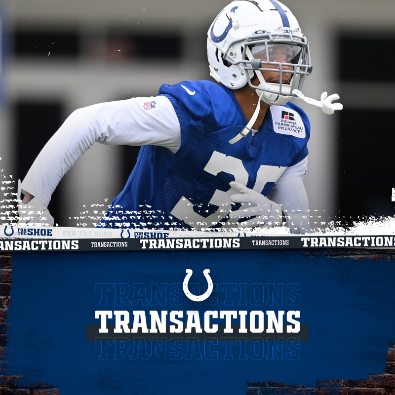 Colts's tweet photo. We have elevated RB Deon Jackson and S Josh Jones to the 53-man roster from the practice squad. 

We have also placed DE Tyquan Lewis on IR and released QB Brett Hundley.