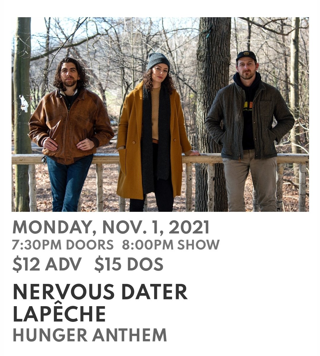ATL friends! @lapecheband are at The Earl 2NITE with <a href="/NervousDater/">Nervous Dater</a> &amp; <a href="/hungeranthem/">Hunger Anthem</a>