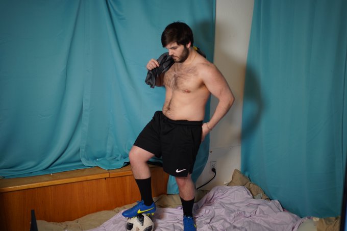 Didn't have much time to do Halloween stuff this year. I put together a quick soccer costume from stuff