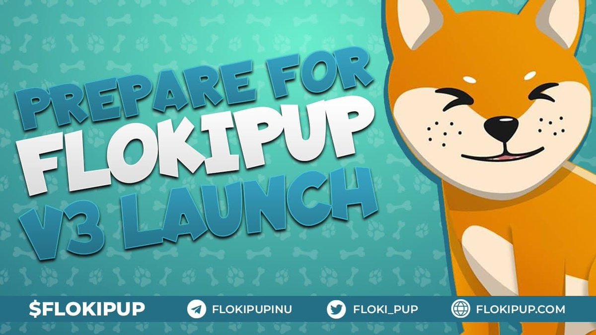 I’ve got a great call!🔥 @Floki_Pup V3 is launching in a few hours! 🚀 Ride the #Floki, hype with #FlokiPup 🐾 This is your next x100 moonshot!✅

Join their TG, grab your bag and check the HUGE marketing campaign including massive billboards!⚠️

📱 t.me/FlokiPupInu