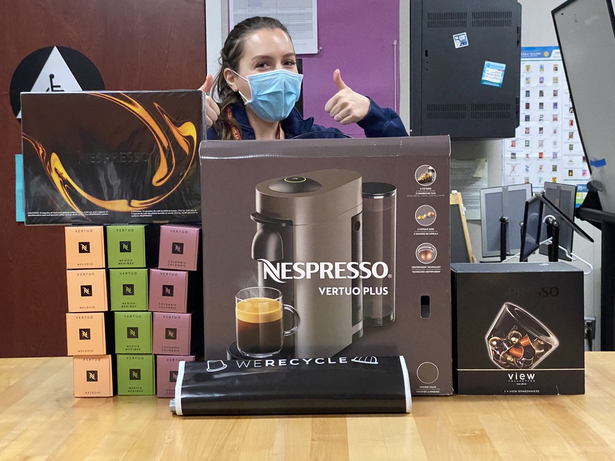 HUGE shout out to the anonymous donor who helped make this coffee magic happen for our staff! Best of all…we can recycle the pods!! Come enjoy a cup! <a href="/DVHSWildcats/">DVHSWildcats</a> <a href="/SRVUSD1/">SRVUSD</a> #srvlibrarylove