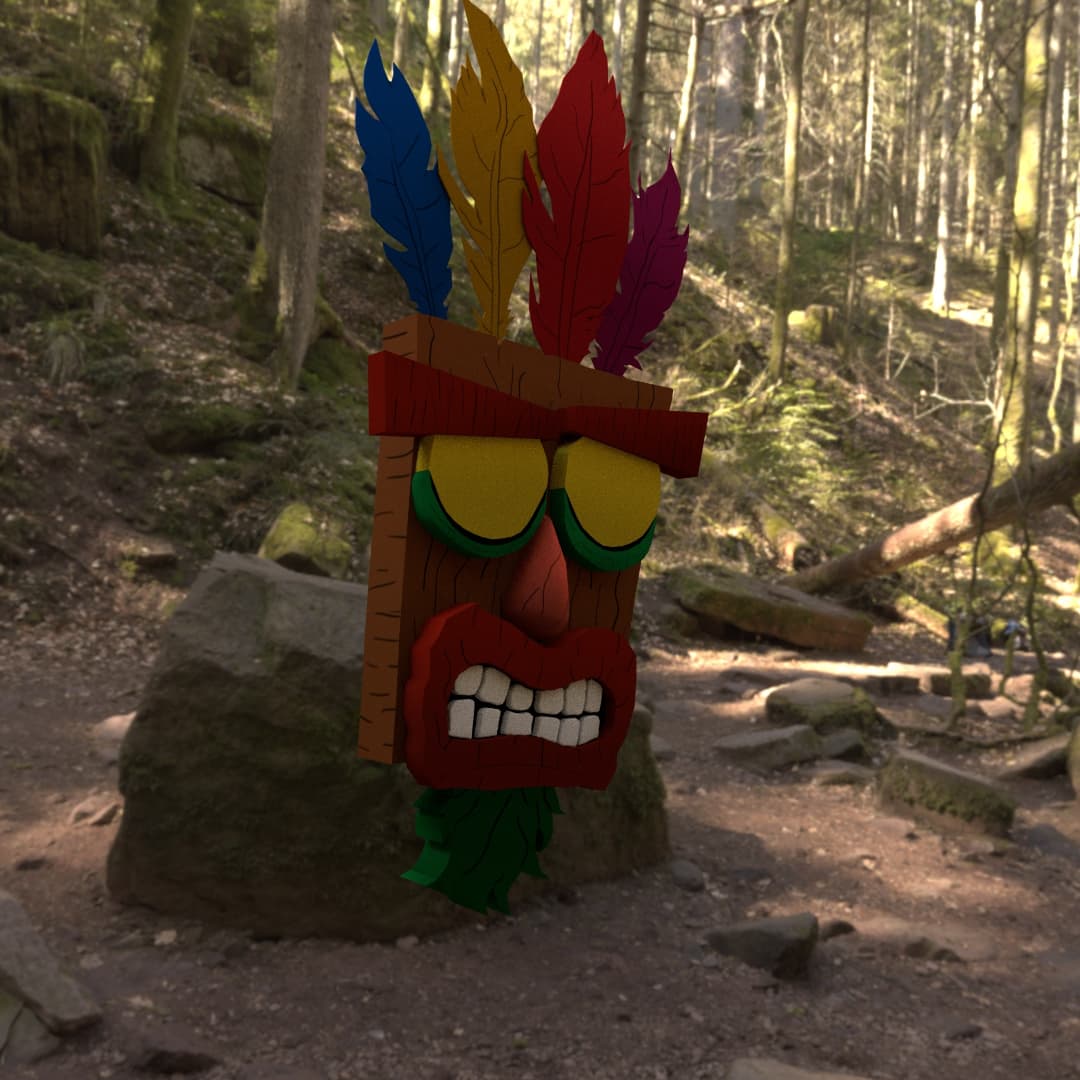 Kiketl123's tweet image. Aku Aku 💚🖤

#mayaautodesk #ilustracion #ilustrator #photoshop #photography #crashbandicoot #akuaku #render #3d #3dmodeling