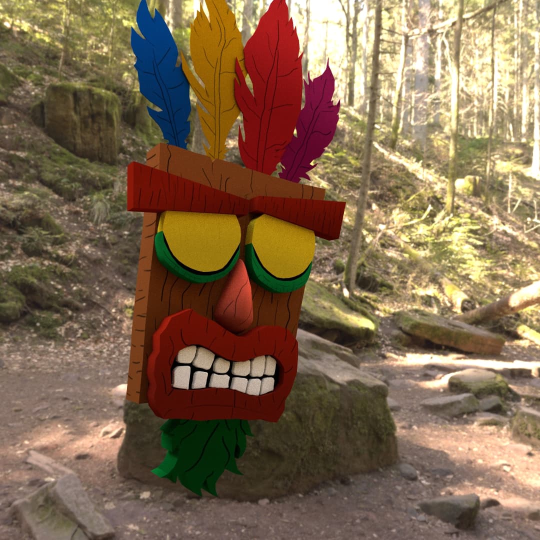 Kiketl123's tweet image. Aku Aku 💚🖤

#mayaautodesk #ilustracion #ilustrator #photoshop #photography #crashbandicoot #akuaku #render #3d #3dmodeling