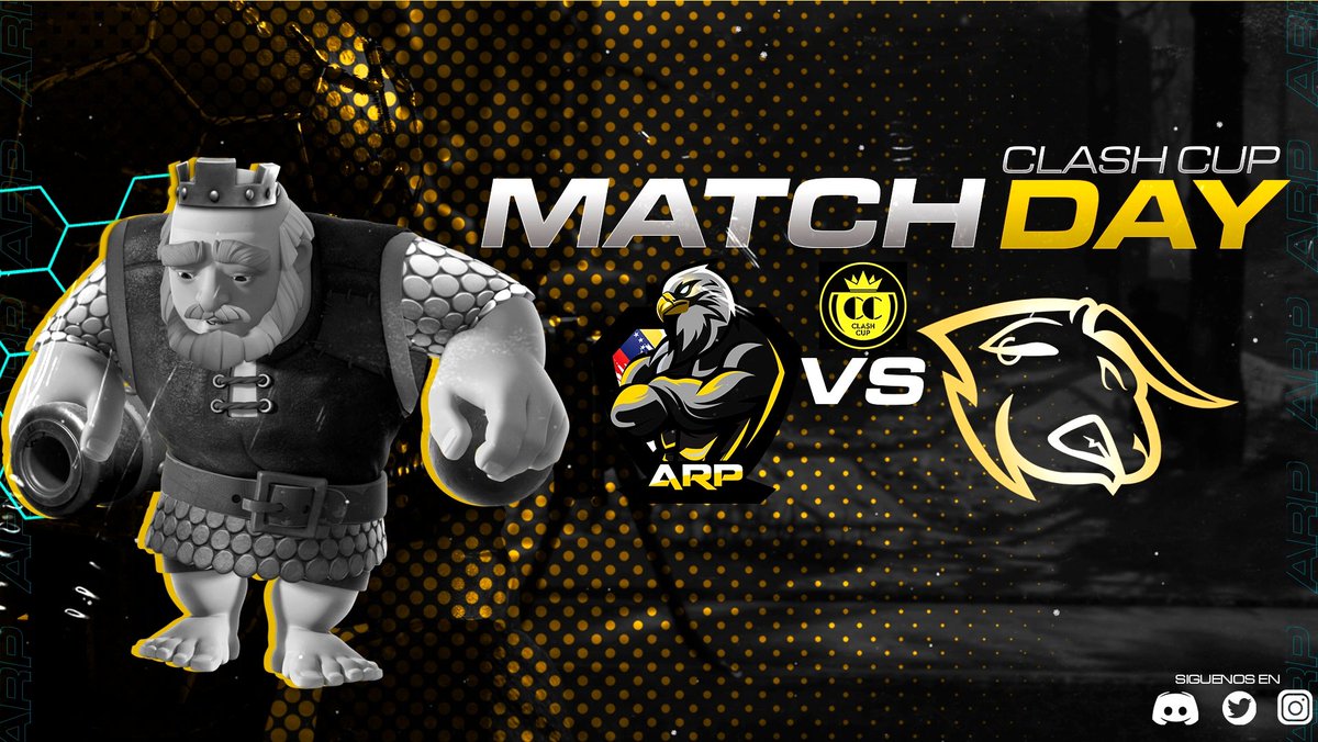 #MATCHDAY 

Quinta jornada en la <a href="/ClashCupCR/">Clash Cup</a> dónde buscaremos la victoria para seguir peleando la parte alta de la tabla 

🆚 <a href="/BullStars_/">𝗕𝘂𝗹𝗹𝗦𝘁𝗮𝗿𝘀™</a>
⏰ 17:00 🇲🇽