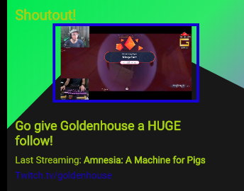 Goldenh10076122's tweet photo. so something new on the stream! if i or my do !so in the chat there will be a little clip in show from you in my stream!
https://t.co/4D13h2CFk7
#twitchstreamer #pixelchat #SmallStreamersConnect #twitchaffiliate https://t.co/fCb1AwE13W