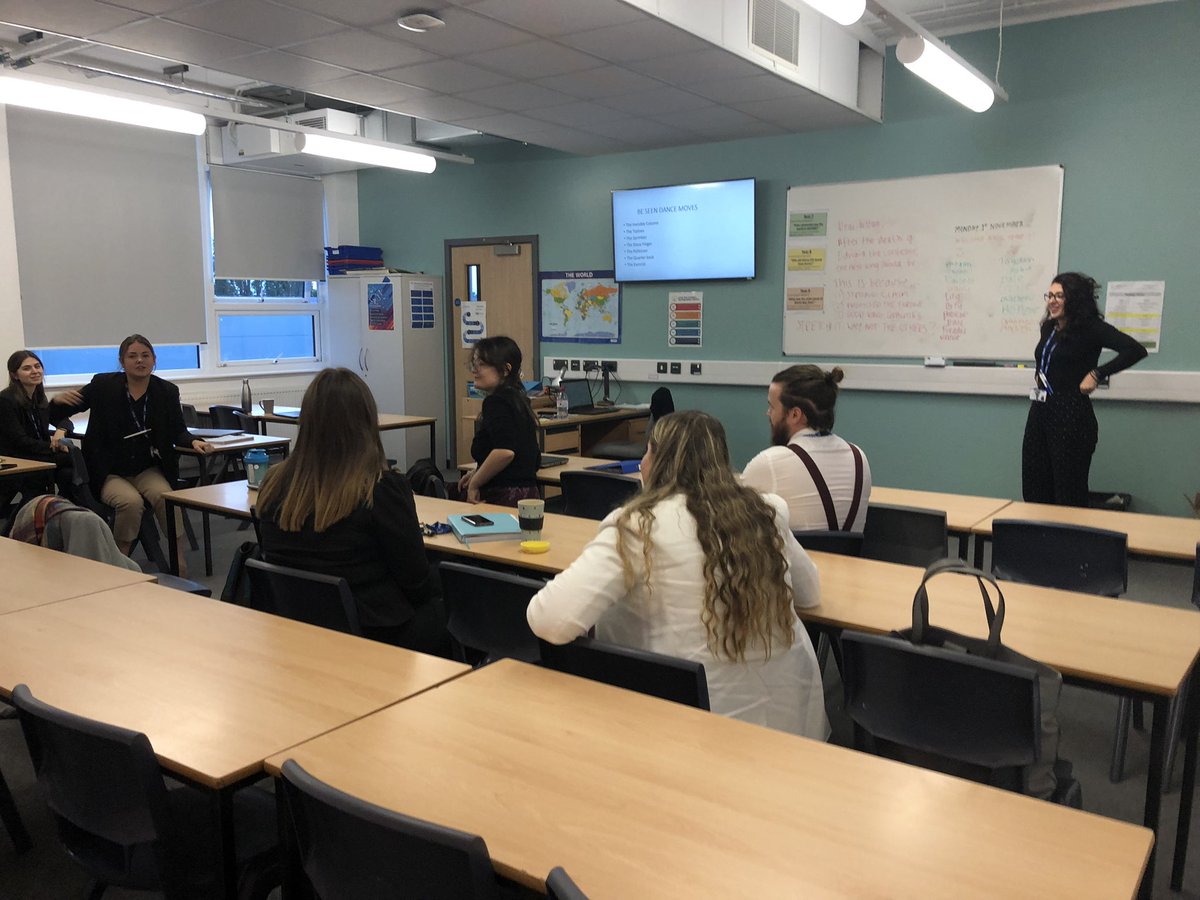 googoorb's tweet photo. Our fabulous trainees up and at it on day one back…. They bought so much energy to our deliberate practice session on TLaC Radar/Be seen looking… @Doug_Lemov @CastleviewUl @United_Teaching @TeachLikeAChamp @TeachFirst #DP #CVAProud #TopTrainees https://t.co/cw4mAGkdSN