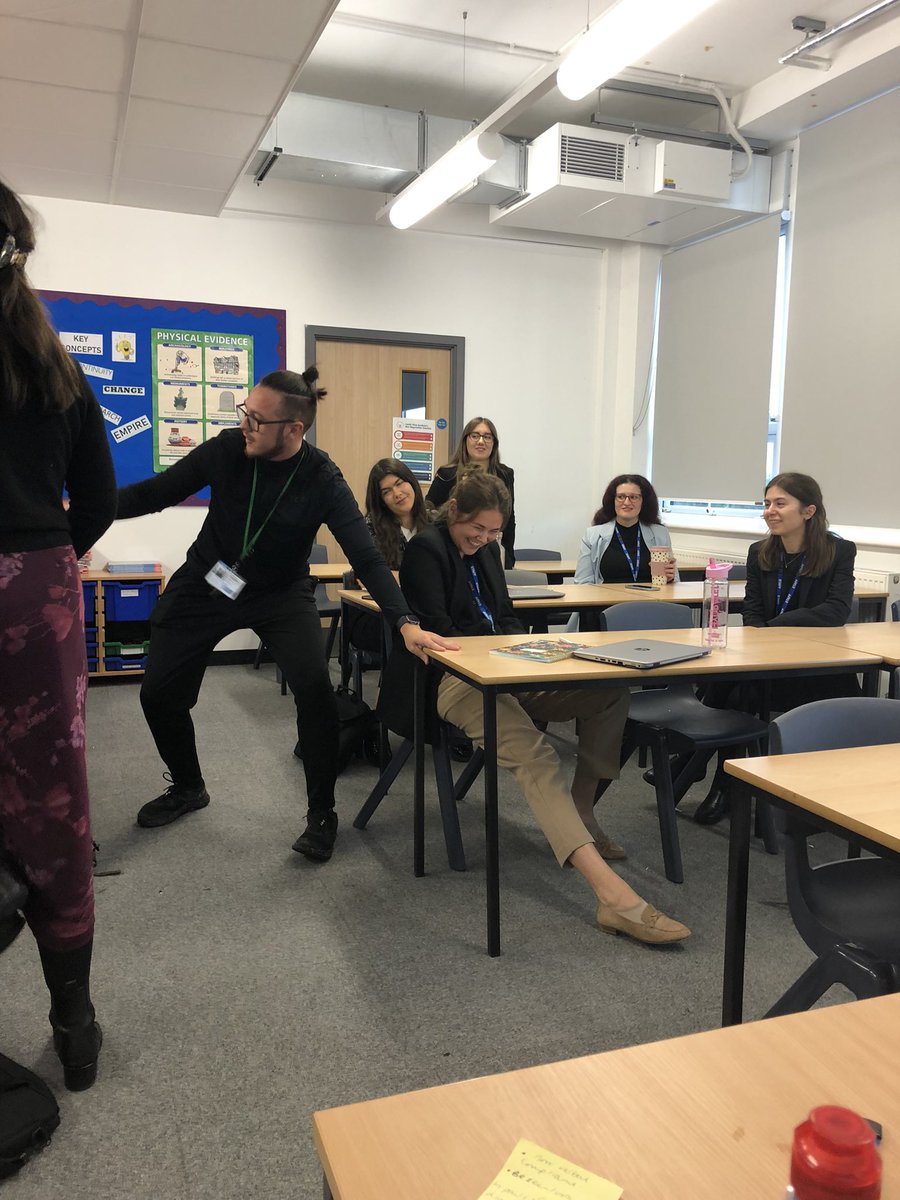 googoorb's tweet photo. Our fabulous trainees up and at it on day one back…. They bought so much energy to our deliberate practice session on TLaC Radar/Be seen looking… @Doug_Lemov @CastleviewUl @United_Teaching @TeachLikeAChamp @TeachFirst #DP #CVAProud #TopTrainees https://t.co/cw4mAGkdSN