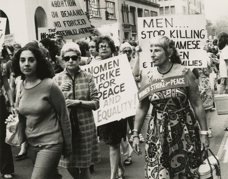Today, we proudly recognize and celebrate the 60th anniversary of Women Strike for Peace (WSP) with a look back on some of the photos that exemplify the strength and courage these women had to stand up to weapons and war over the years.#disarmthepatriarchy
