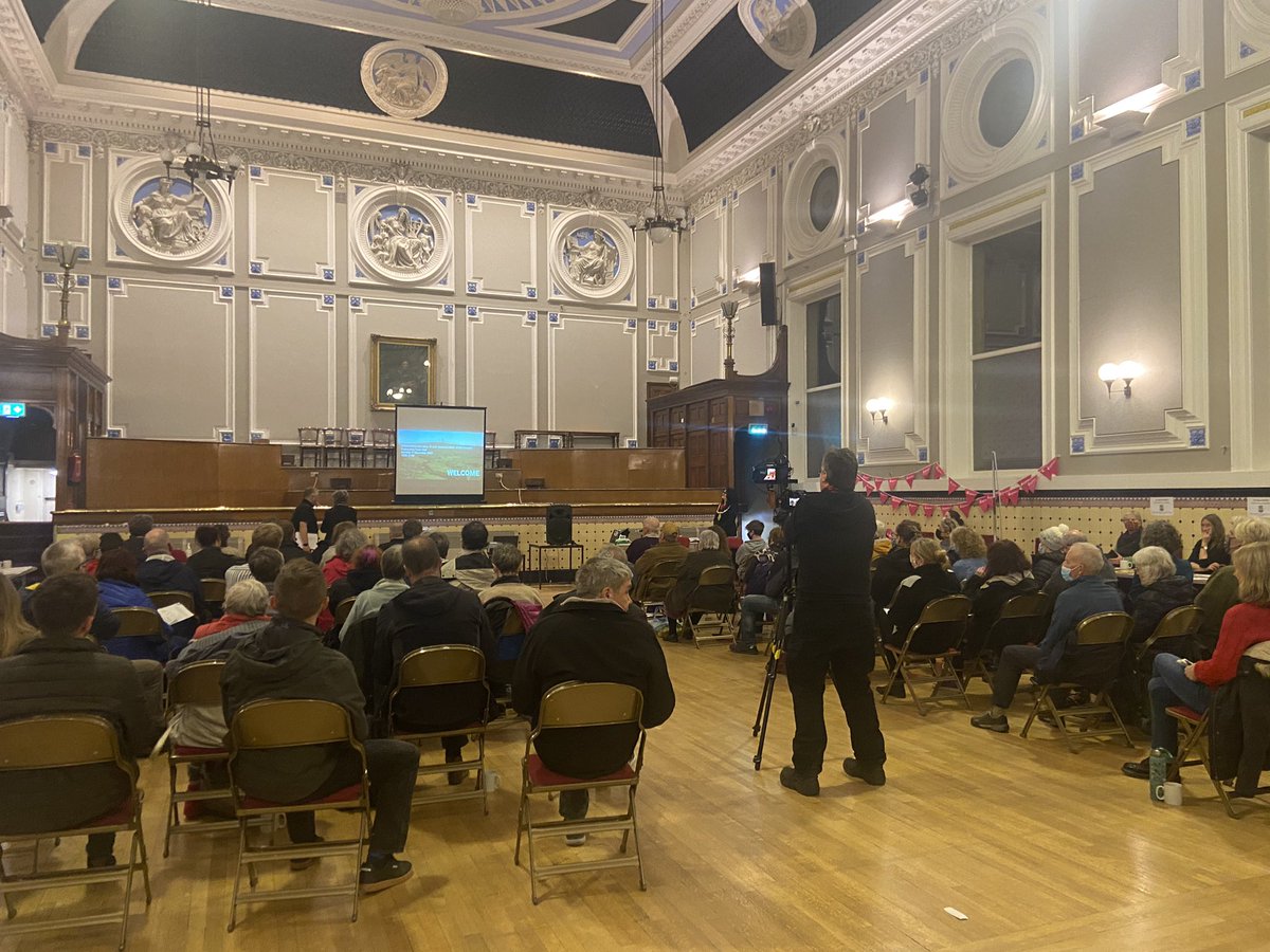 RadwoodComms's tweet photo. Lovely to be @TodTownHall with @slowtheflow_UK @EnvAgencyYNE @Calderdale to learn more about natural flood management. So important in #Calderdale and very poignant during #COP26 #ClimateActionCdale https://t.co/ZmJ9eyUCKo
