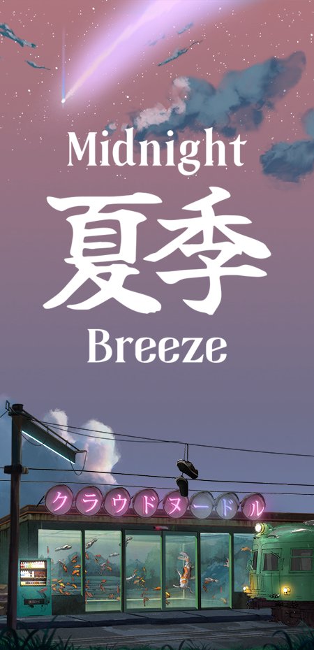 dutchtide's tweet photo. Mobile wallpapers off #𝕄𝕚𝕕𝕟𝕚𝕘𝕙𝕥夏季𝔹𝕣𝕖𝕖𝕫𝕖 . Versions without logo in my discord! 

Retweet , like, comment share some vibes! 🌴🌊🌴 https://t.co/v2VFHWhYAM